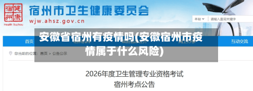 安徽省宿州有疫情吗(安徽宿州市疫情属于什么风险)-第3张图片