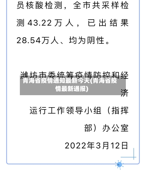 青海省疫情通知最新今天(青海省疫情最新通报)-第3张图片