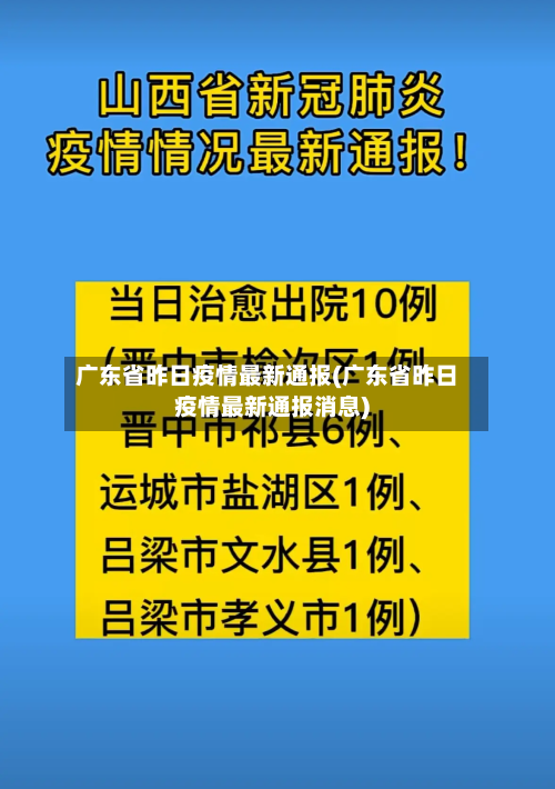 广东省昨日疫情最新通报(广东省昨日疫情最新通报消息)-第1张图片