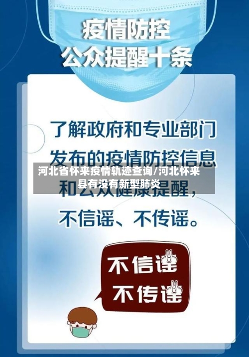 河北省怀来疫情轨迹查询/河北怀来县有没有新型肺炎-第1张图片