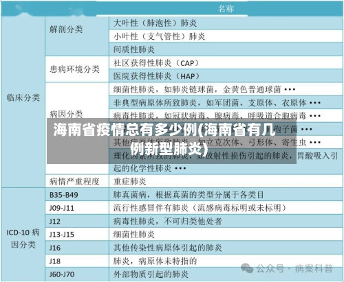 海南省疫情总有多少例(海南省有几例新型肺炎)-第1张图片