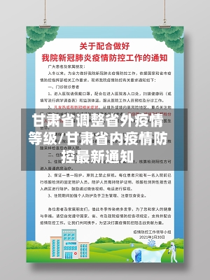 甘肃省调整省外疫情等级/甘肃省内疫情防控最新通知-第1张图片