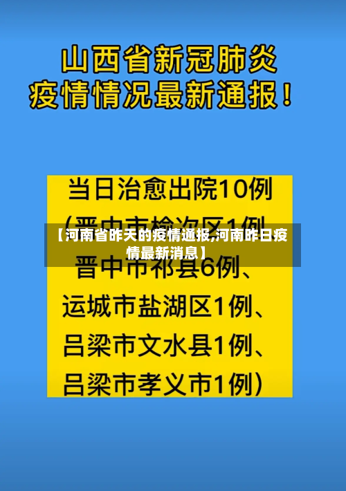 【河南省昨天的疫情通报,河南昨日疫情最新消息】-第2张图片