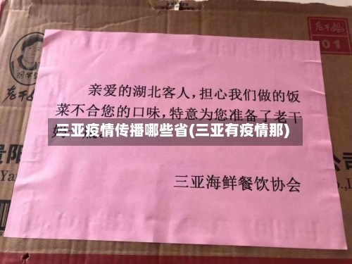 三亚疫情传播哪些省(三亚有疫情那)-第1张图片