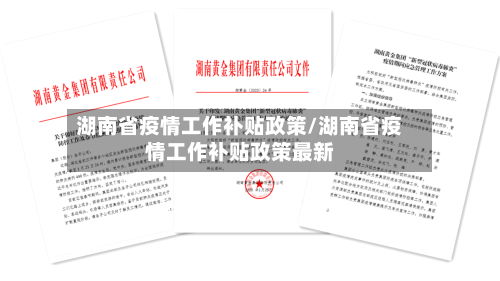 湖南省疫情工作补贴政策/湖南省疫情工作补贴政策最新-第1张图片