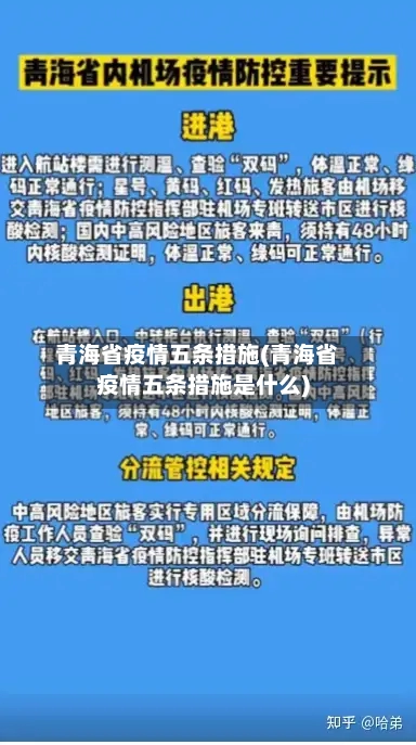 青海省疫情五条措施(青海省疫情五条措施是什么)-第1张图片