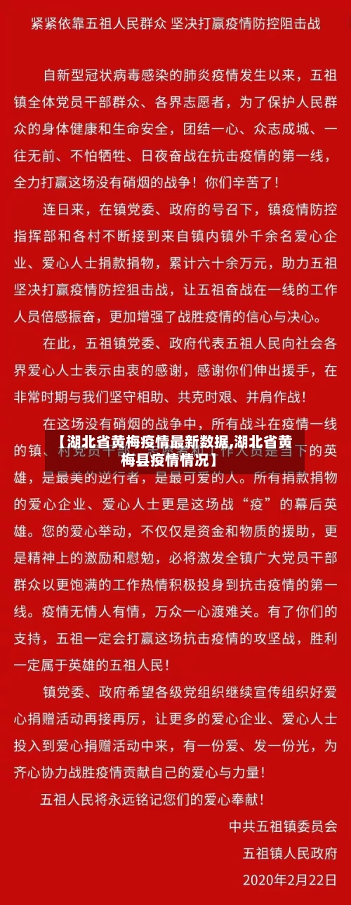 【湖北省黄梅疫情最新数据,湖北省黄梅县疫情情况】-第2张图片
